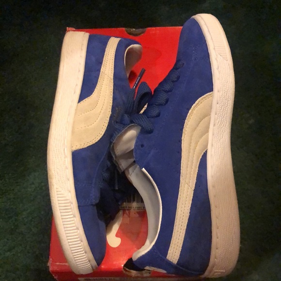 Puma Suede 10 - Mezzanine Blue 6 - Picture 2 of 4